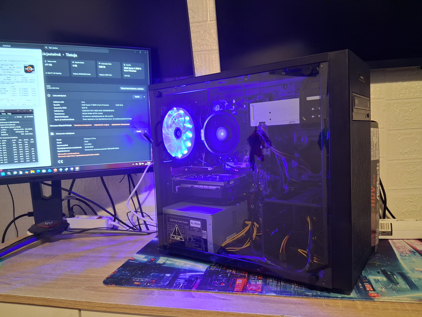 Amd Ryzen 5 3600 Keskusyksikkö optisella asemalla