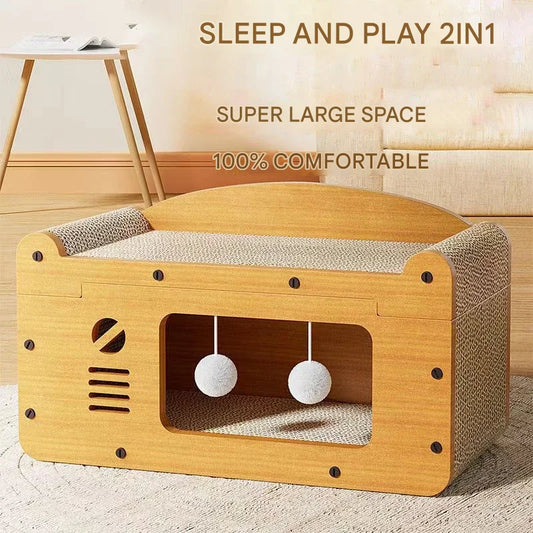 2in 1 kissan piilopaikka, ja makuusoppi