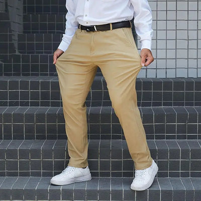 Miesten plus size puuvillahousut